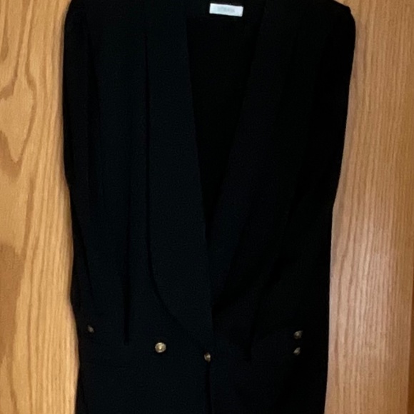 Adaria Women’s Black Blazer with Shawl Collar Size XL. - Picture 3 of 7